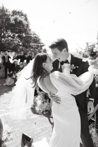 Italian coast and citrus hue wedding vibes in Tiburon. 