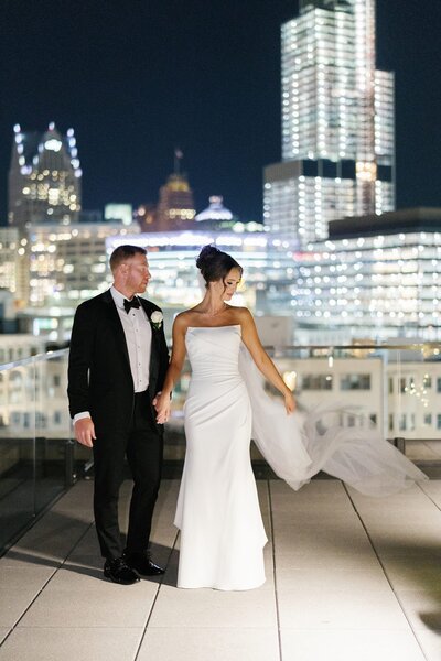 Bridal Party Fine Art Wedding in Michigan - Shanell Photography