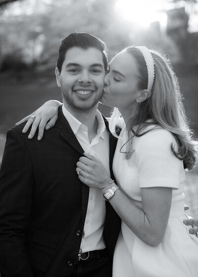 Bethesda Terrace Engagement Photos in Central Park