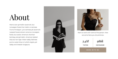 Content page layout