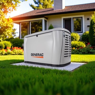 A home standby generator is a permanent, automatic backup power system that turns on in  less than 10 seconds when Georgia Power goes out