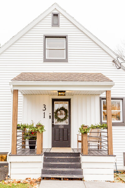 Airbnb photography in lancaster PA for highland cottage