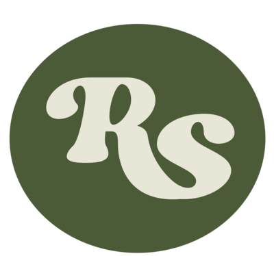 r and s in green circle submark logo