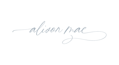 Alison Mae - Script Name Blue