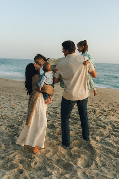 Orange County family photography session at Laguna Beach