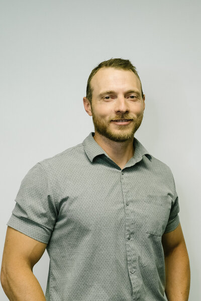 Russ Beazer, the lead prosthetic specialist at the Lethbridge Orthotics in Alberta, Canada