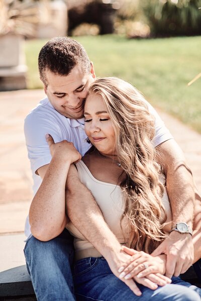 Casual Engagement Session at Belle Isle Conservatory