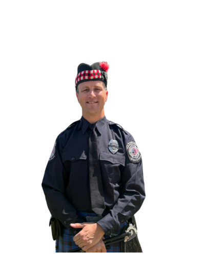 Dave Humphrey, snare drummer for Local 935 Pipes and Drums, keeping time and questioning life choices.