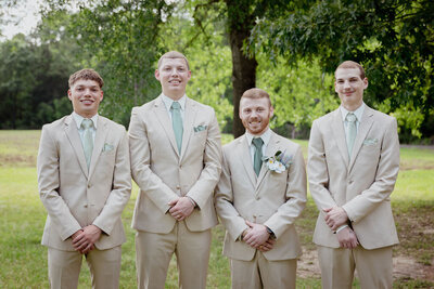 groomsmen pics at the rosewood venue east texas wedding venue near mt vernon texas wedding venues near me outdoor ceremony ideas