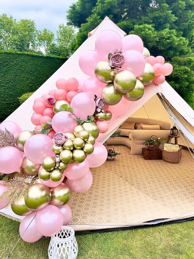 Rustic Rose Bell tent