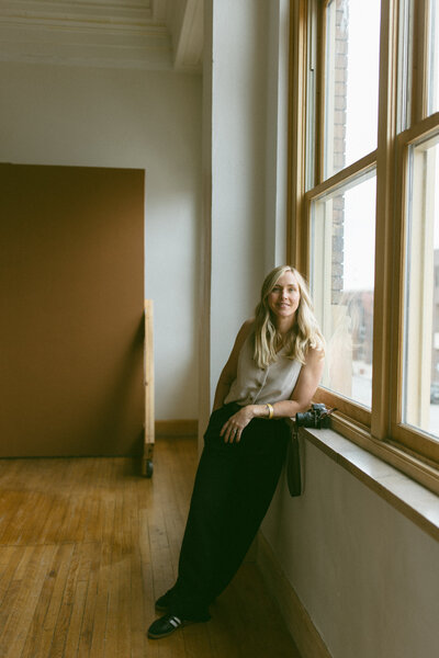woman sitting in chair