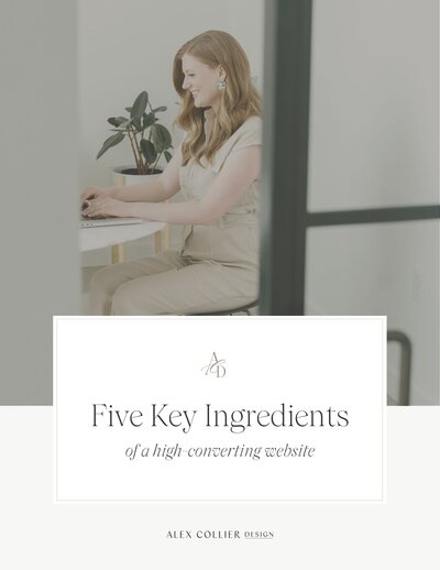 Five ingredients for a website that converts freebie