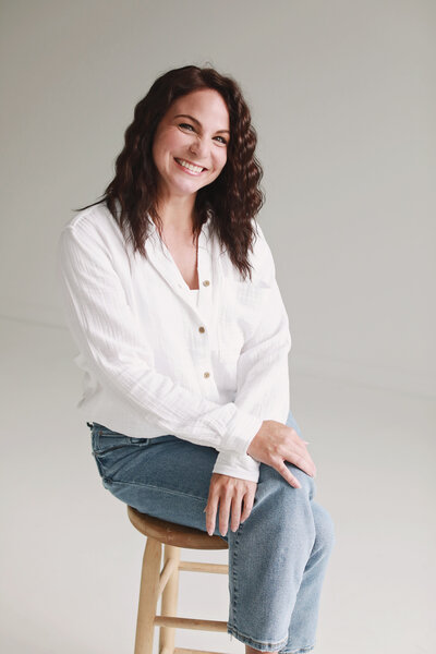 woman smiling