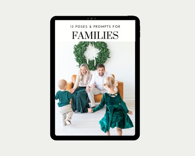 Master 13 versatile family poses perfect for any portrait session, designed to elevate your photography skills and create lasting memories for your clients.