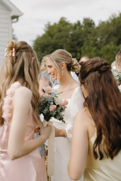 A bride and her bridesmaids The Era Wedding & Event Venue