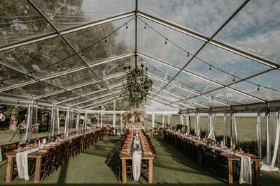 The Gathered, a nostalgic greenhouse based in Kathryn, Alberta wedding venue, featured on the Brontë Bride Vendor Guide.