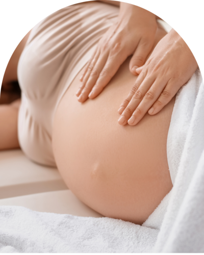Delphine réalise des massages femme enceinte sur St Nazaire