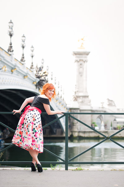 Paris portrait photoshoot at Pont Alexandre III Aug 2017-3