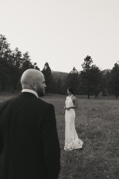 Bride and groom portraits