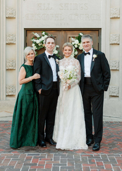 All Saints Episcopal Church wedding in Birmingham, AL