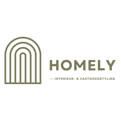 logo van homely interieur- & vastgoedstyling