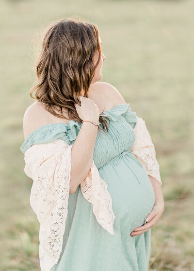 fine art maternity photos in portland, oregon
