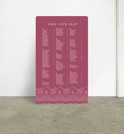 Big Love wave A1 Sign in peach and tangerine by State of Elliott