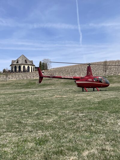 Launched by myself and my former colleague, Silverhawk Aviation and Ste. Chapelle Winery.
