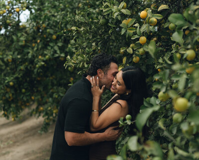 Orange County couples photography session at Citrus Ranch Park in Tustin