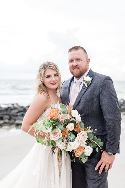 Kristen + Chris - Elopement on Jekyll Island - The Savannah Elopement Package, Flowers by Ivory and Beau