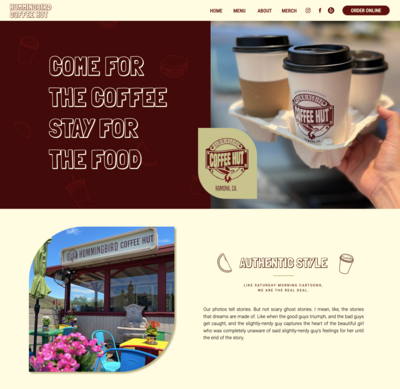 mockup screen showing the Venus Website template for sale
