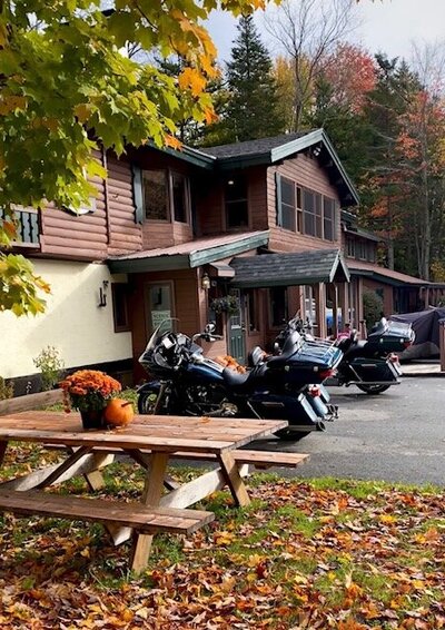 bike-friendly lodging Vermont