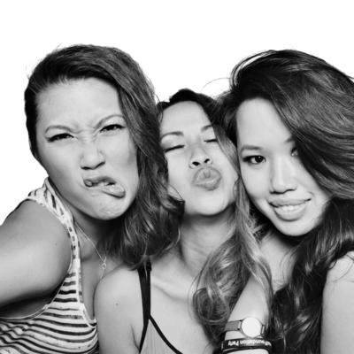 Girl lips Photo Booth