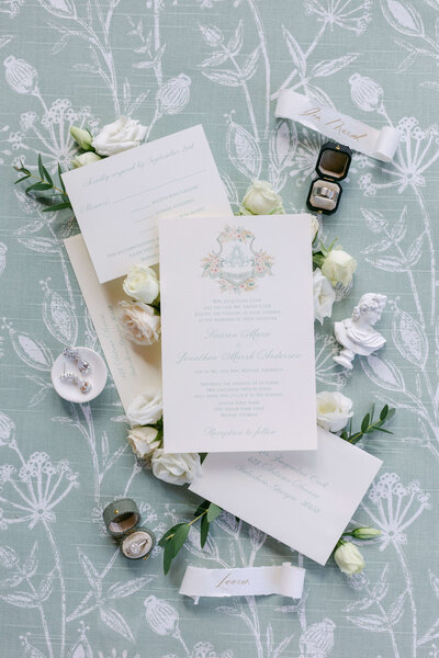 A beautiful invitation layout.