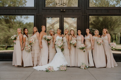 fall boho modern wedding at la pointe