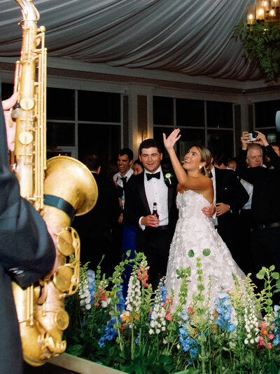 Colorful Coastal Wedding at Rehoboth Beach Country Club