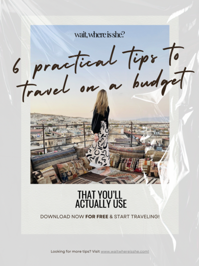 Budget travel guide for solo travelers and couples