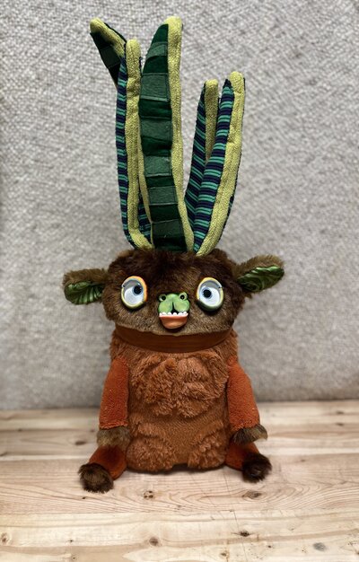 artistic stuffed creature