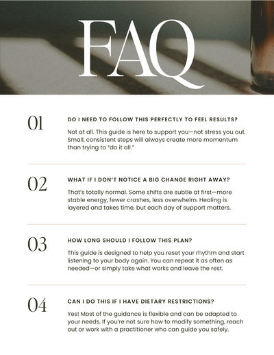FAQ Page