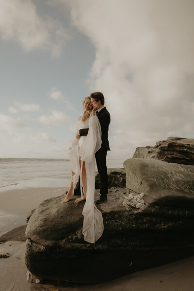 La Jolla seaside elopement 