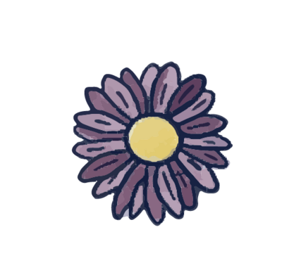 Purple flower icon for cupping massage service in Maple Grove.