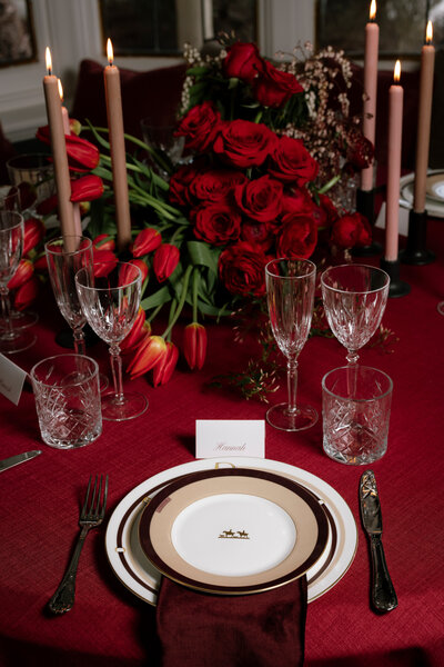 Black and white styled by wedding florist koroit