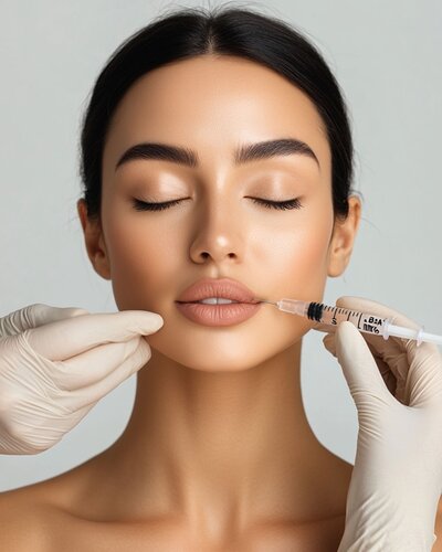 Lip filler and wrinkle injections

