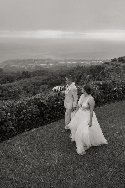 hale wailele Kona Wedding