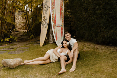 Oahu engagement session