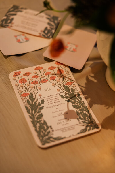 Creative wedding detail photography by Claire Katan Creative.