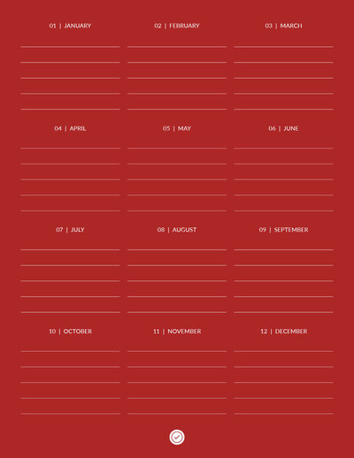 Notebook No 11 Digital Planner by Click 2 Plan-188