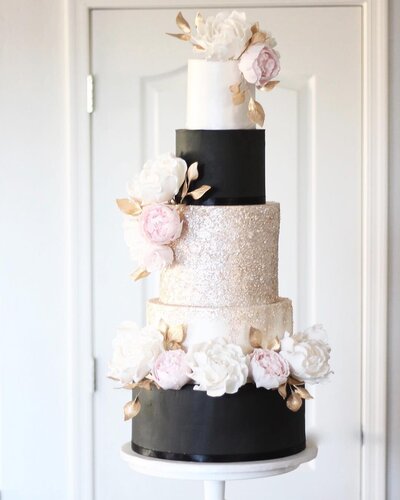 Wedding Cake with fondant