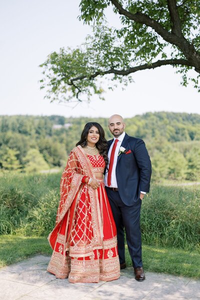 Preet and Lucas wedding portrait
