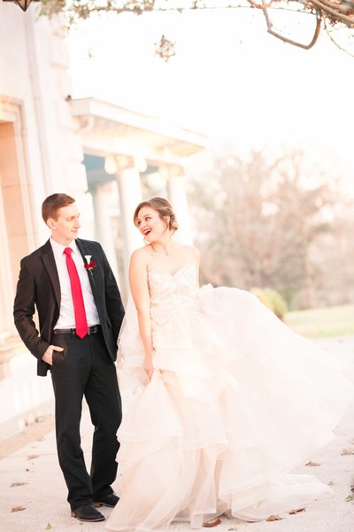 a whimsical christmas fairytale mansion wedding at Liriodendron Mansion in Bel Air Maryland with Liriodendron Mansion Wedding Photographer